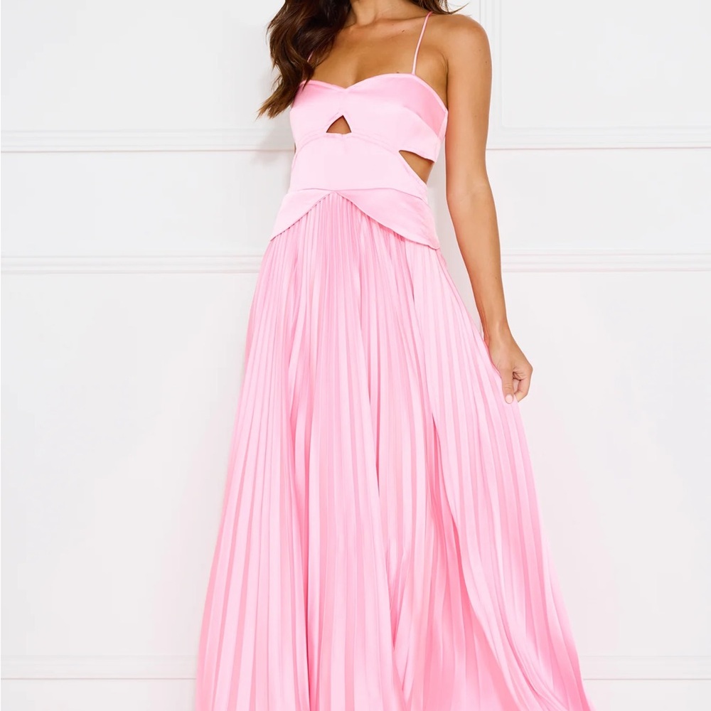 Sunny Spell Pink Maxi Dress Hello Molly